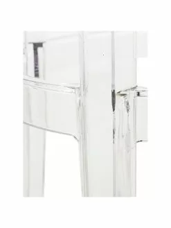 Kartell Transparenter Barhocker Charles Ghost, Ø 46 x H 75 cm -Esszimmer Verkäufe Transparenter Barhocker Charles Ghost 4