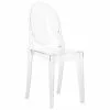 Kartell Transparenter Stuhl Victoria Ghost, B 38 x T 52 cm