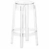 Kartell Transparenter Thekenhocker Charles Ghost, Ø 46 x H 65 cm -Esszimmer Verkäufe Transparenter Thekenhocker Charles Ghost