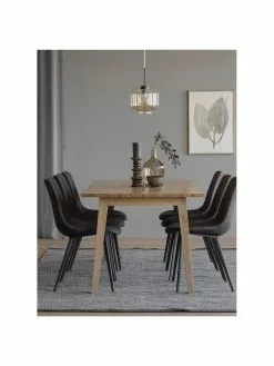 Rowico Verlängerbarer Esstisch Melfort, 180 - 280 x 90 cm, B 180 bis 280 x T 90 cm -Esszimmer Verkäufe Verlangerbarer Esstisch Melfort 180 280 x 90 cm 2