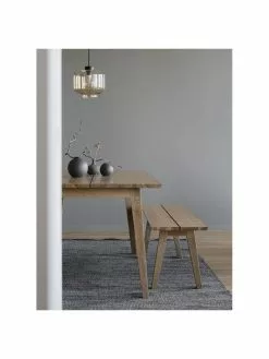 Rowico Verlängerbarer Esstisch Melfort, 180 - 280 x 90 cm, B 180 bis 280 x T 90 cm -Esszimmer Verkäufe Verlangerbarer Esstisch Melfort 180 280 x 90 cm 5