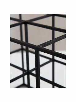 Jotex Weinregal Vinnie in Schwarz für 6 Flaschen, B 37 x H 25 cm -Esszimmer Verkäufe Weinregal Vinnie in Schwarz fur 6 Flaschen 3