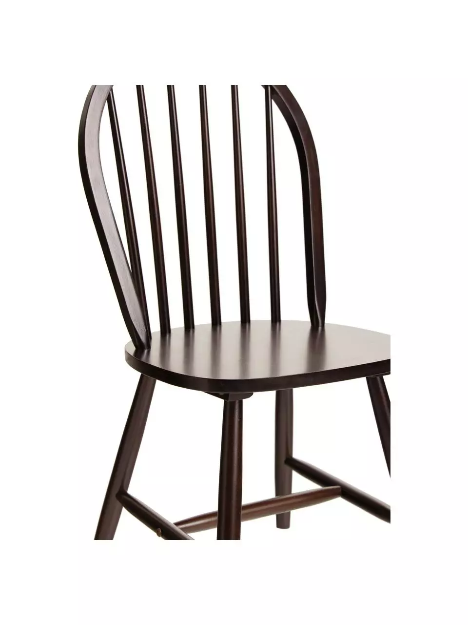 Westwing Collection Windsor-Holzstühle Megan in Dunkelbraun, 2 Stück, B 46 x T 51 cm 8 Westwing Collection Windsor-Holzstühle Megan in Dunkelbraun, 2 Stück, B 46 x T 51 cm – Bild 6