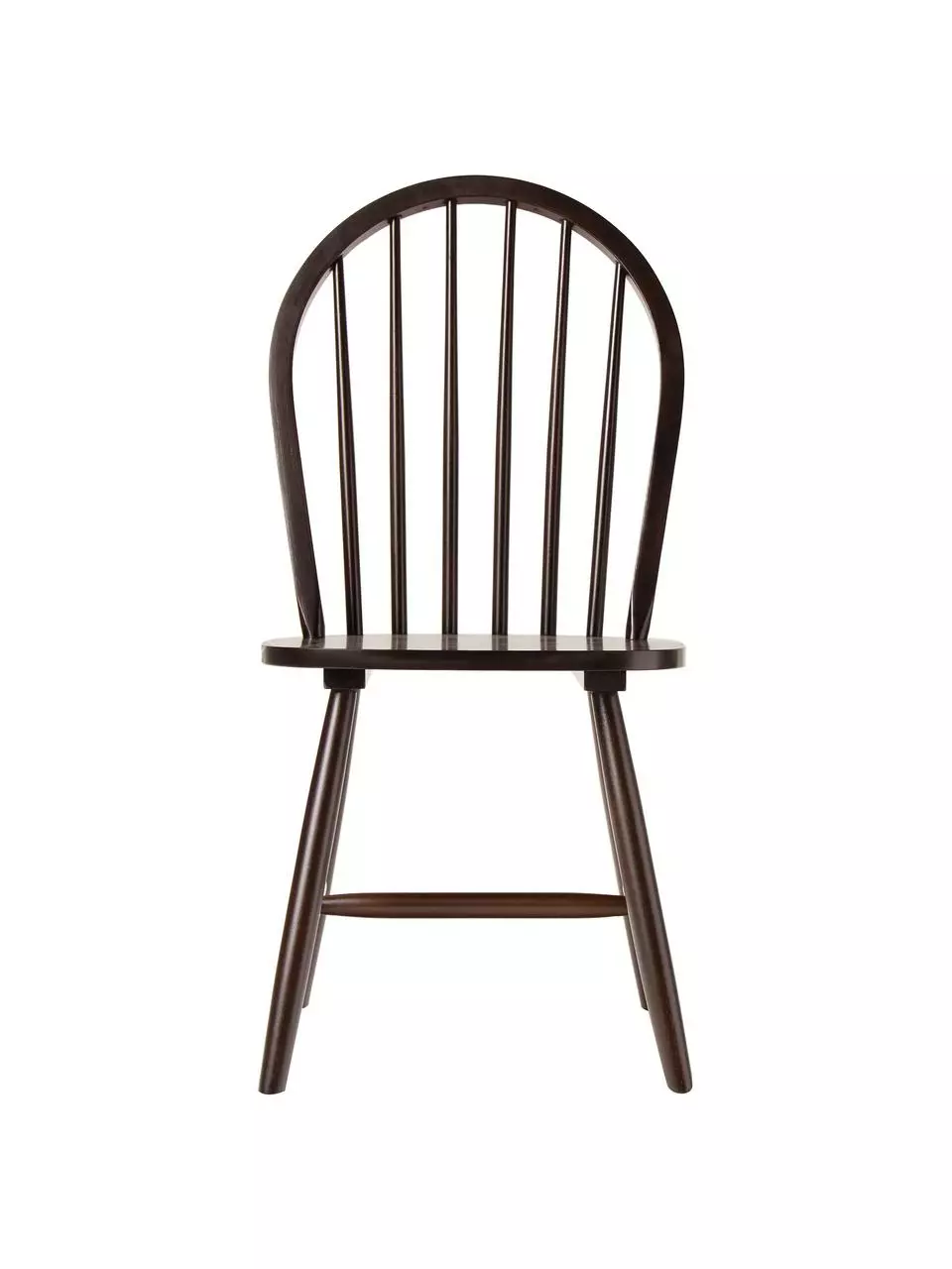 Westwing Collection Windsor-Holzstühle Megan in Dunkelbraun, 2 Stück, B 46 x T 51 cm 5 Westwing Collection Windsor-Holzstühle Megan in Dunkelbraun, 2 Stück, B 46 x T 51 cm – Bild 3