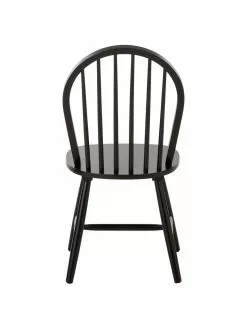 Westwing Collection Windsor-Holzstühle Megan in Schwarz, 2 Stück, B 46 x T 51 cm -Esszimmer Verkäufe Windsor Holzstuhle Megan in Schwarz 2 Stuck 5